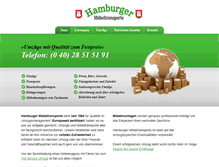 Tablet Screenshot of hamburger-moebeltransporte.de